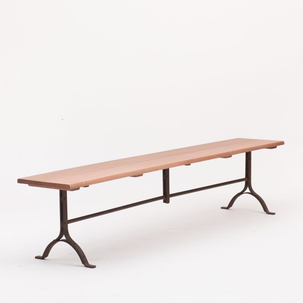 trestle bench